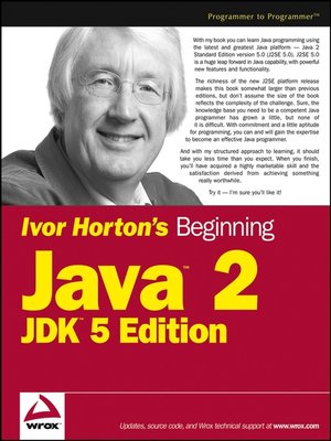 cover image of Ivor Horton's Beginning Java 2